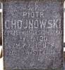 Grave of Piotr Chojnowski, died in 1887